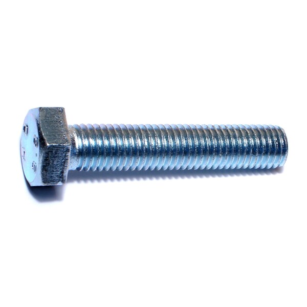 Midwest Fastener Class 8.8, M14-2.00 Hex Head Cap Screw, Zinc Plated Steel, 70 mm L, 10 PK 50500 - main